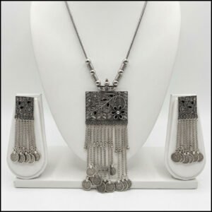Handcrafted Style Silver Pendant