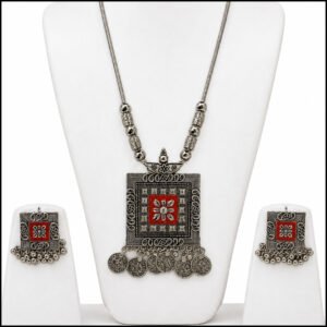 Handcrafted Style Silver Pendant