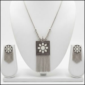 Handcrafted Style Silver Pendant