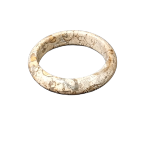 Polished Jade Bangle – Natural Stone Bracelet