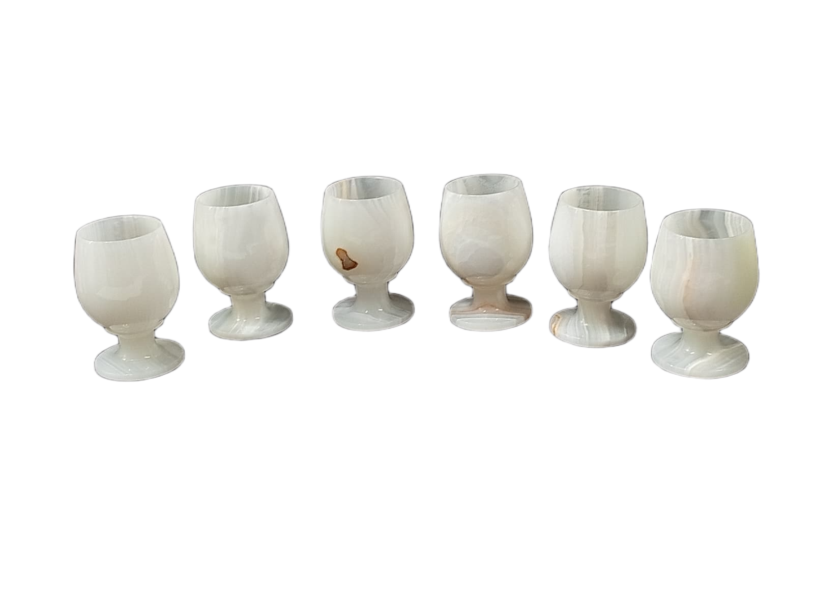 Onyx Wine Glass Set of 6 (Size – 4 Inch) - Image 4