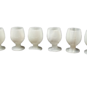 Onyx Wine Glass Set of 6 (Size – 4 Inch)