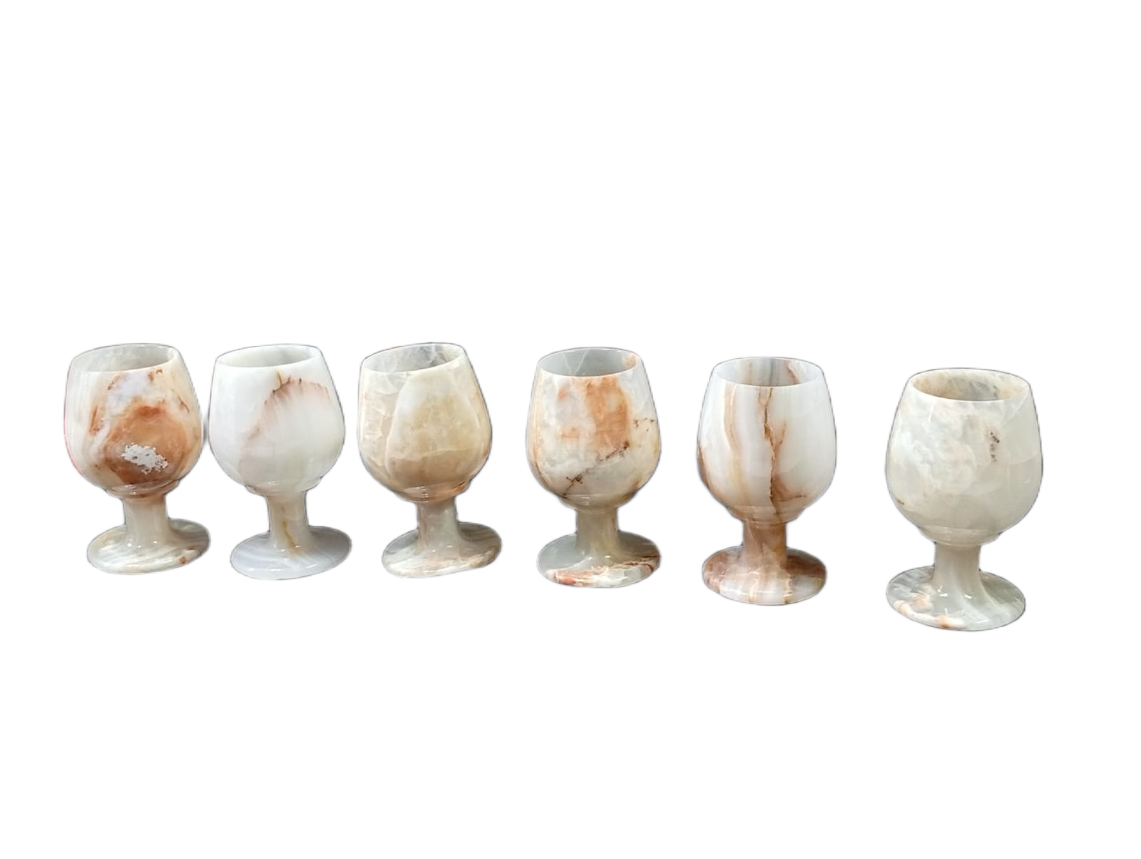 Onyx Wine Glass Set of 6 (Size – 5 Inch) - Image 2
