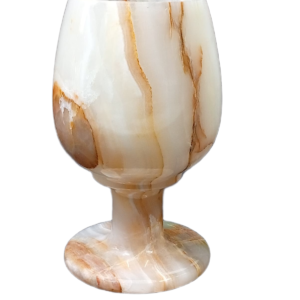 Onyx Wine Glass (Size – 5 Inch)