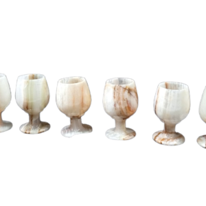 Onyx Wine Glass Set of 6 (Size – 5 Inch)