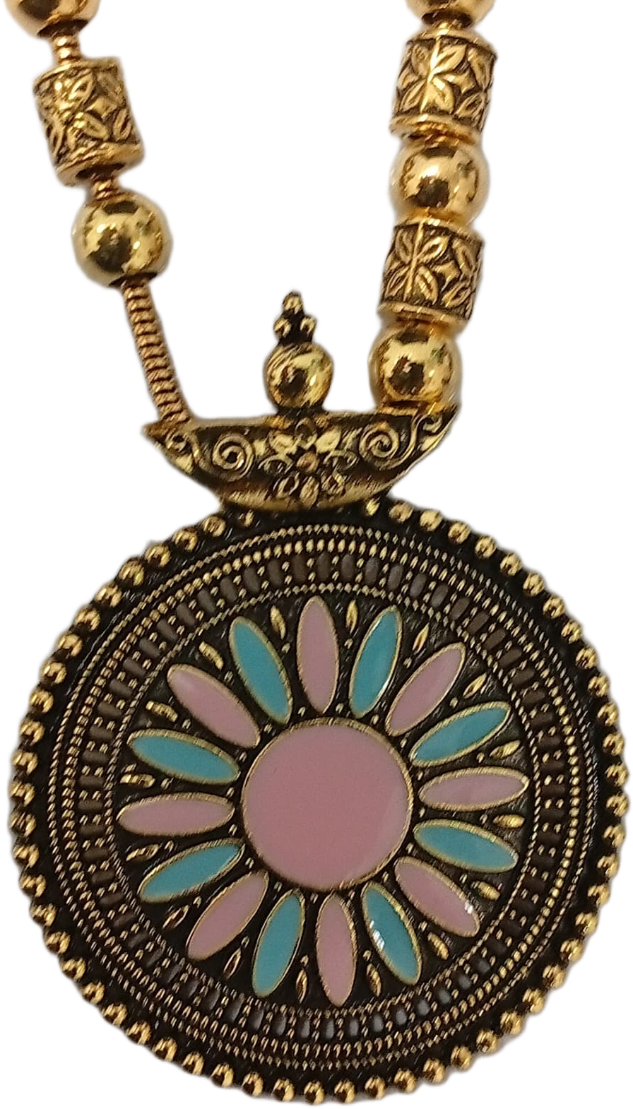 Handcrafted Style Silver Pendant - Image 7