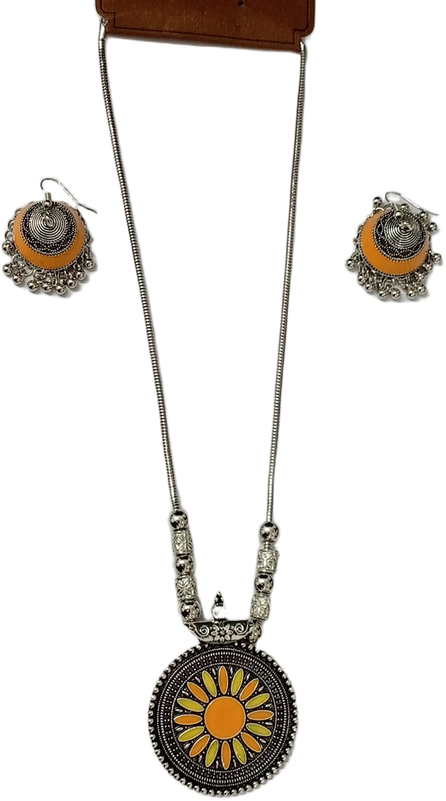 Handcrafted Style Silver Pendant - Image 4