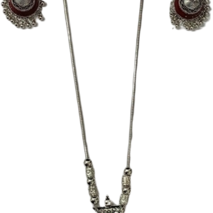 Handcrafted Style Silver Pendant