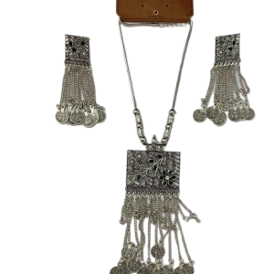 Handcrafted Style Silver Pendant