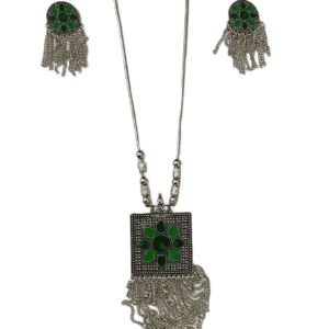Handcrafted Style Silver Pendant