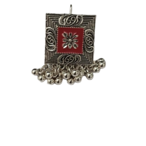 Handcrafted Style Silver Pendant