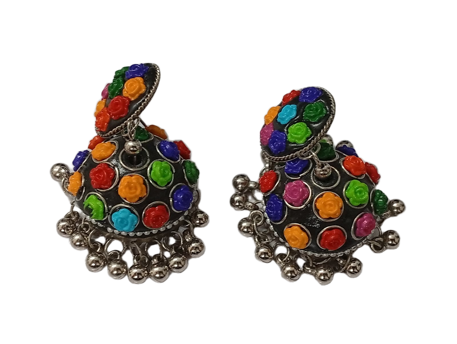 Vintage Pearl Drop Jhumka Earrings – Traditional Statement Jewelry - Image 5