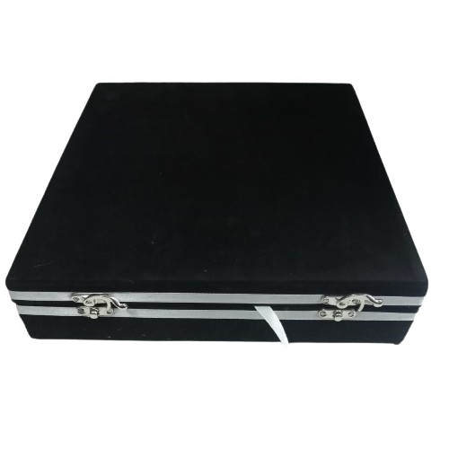 Handcrafted Onyx Marble Chess Board Size: 10×10 inch - Image 4