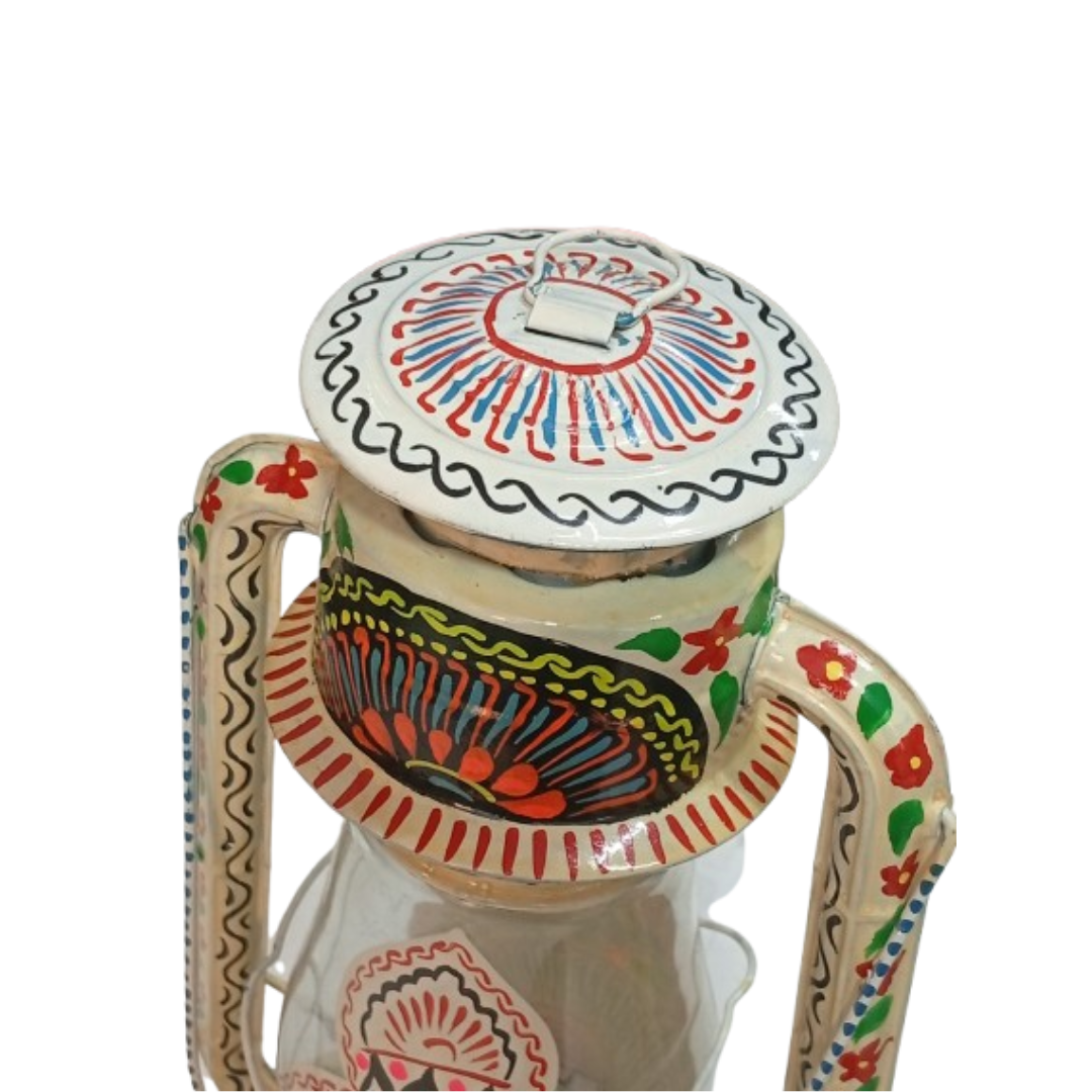 Pakistani Truck Art Lantern Size:35cm - Image 9