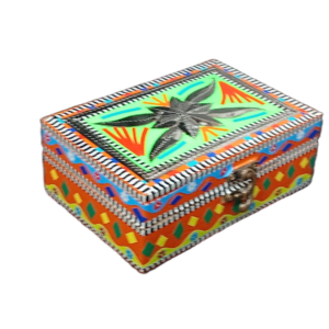 Chamakpatti Decorative Storage Box   (L-15cm , W-10cm , H-5.5cm)