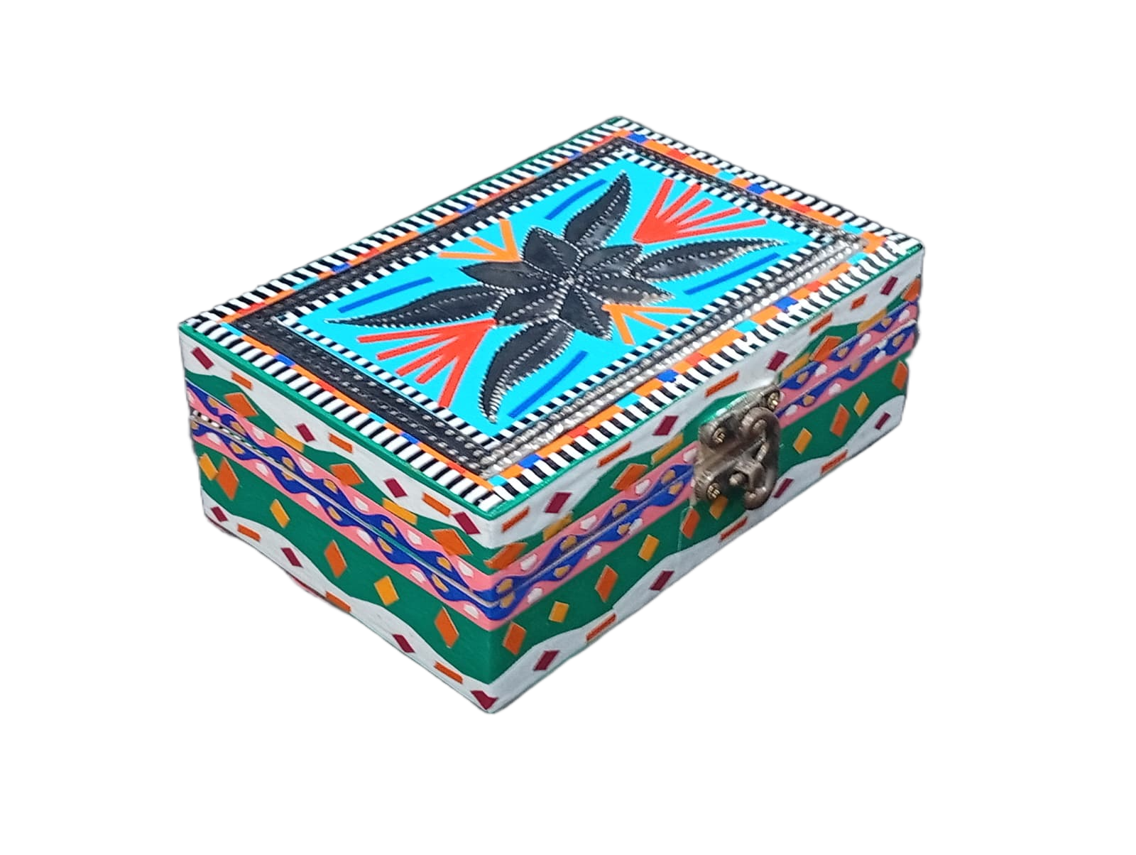 Chamakpatti Decorative Storage Box (L-15cm , W-10cm , H-5.5cm) - Image 5