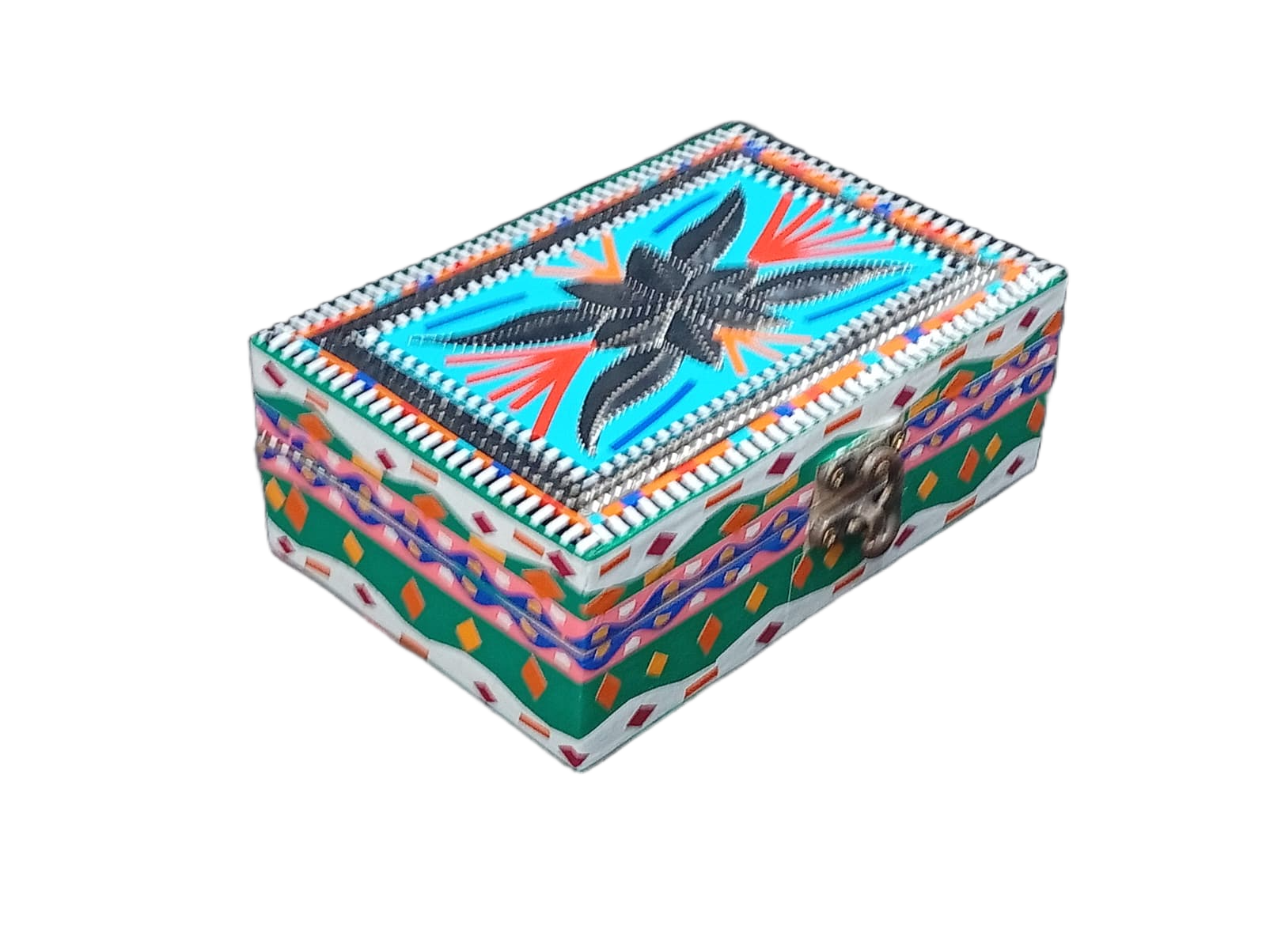 Chamakpatti Decorative Storage Box (L-15cm , W-10cm , H-5.5cm) - Image 4