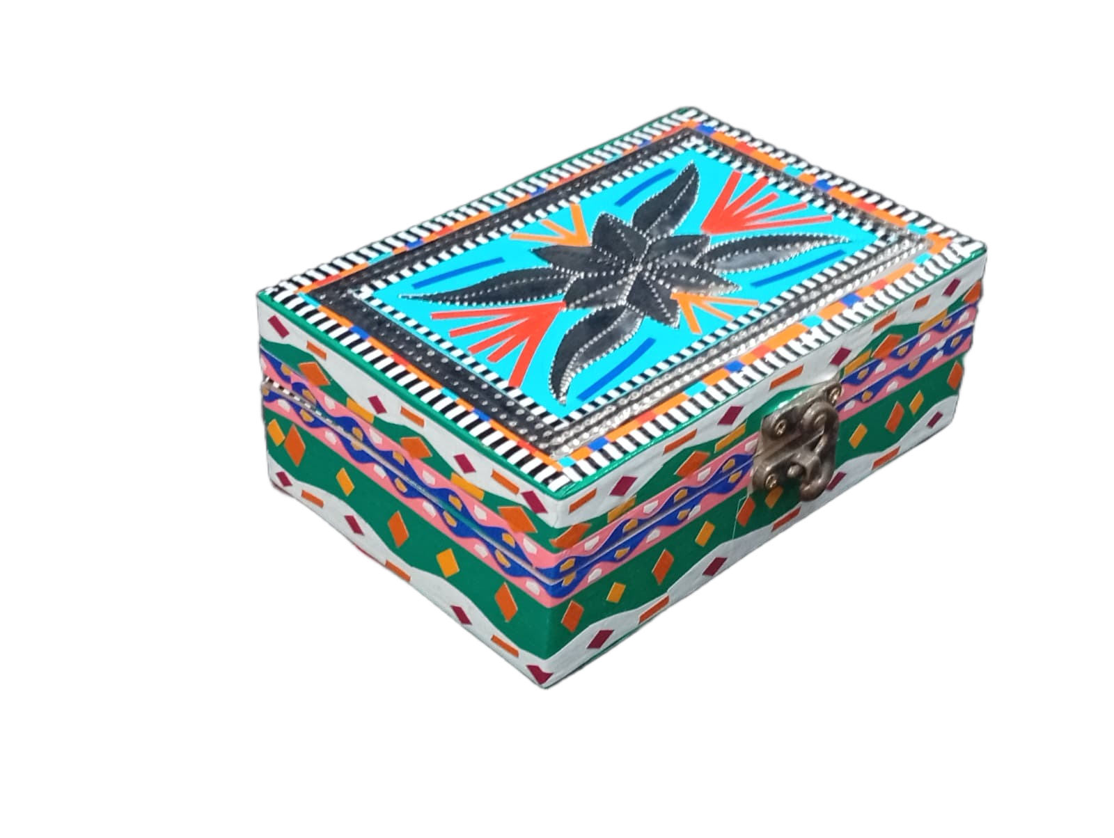 Chamakpatti Decorative Storage Box (L-15cm , W-10cm , H-5.5cm) - Image 3