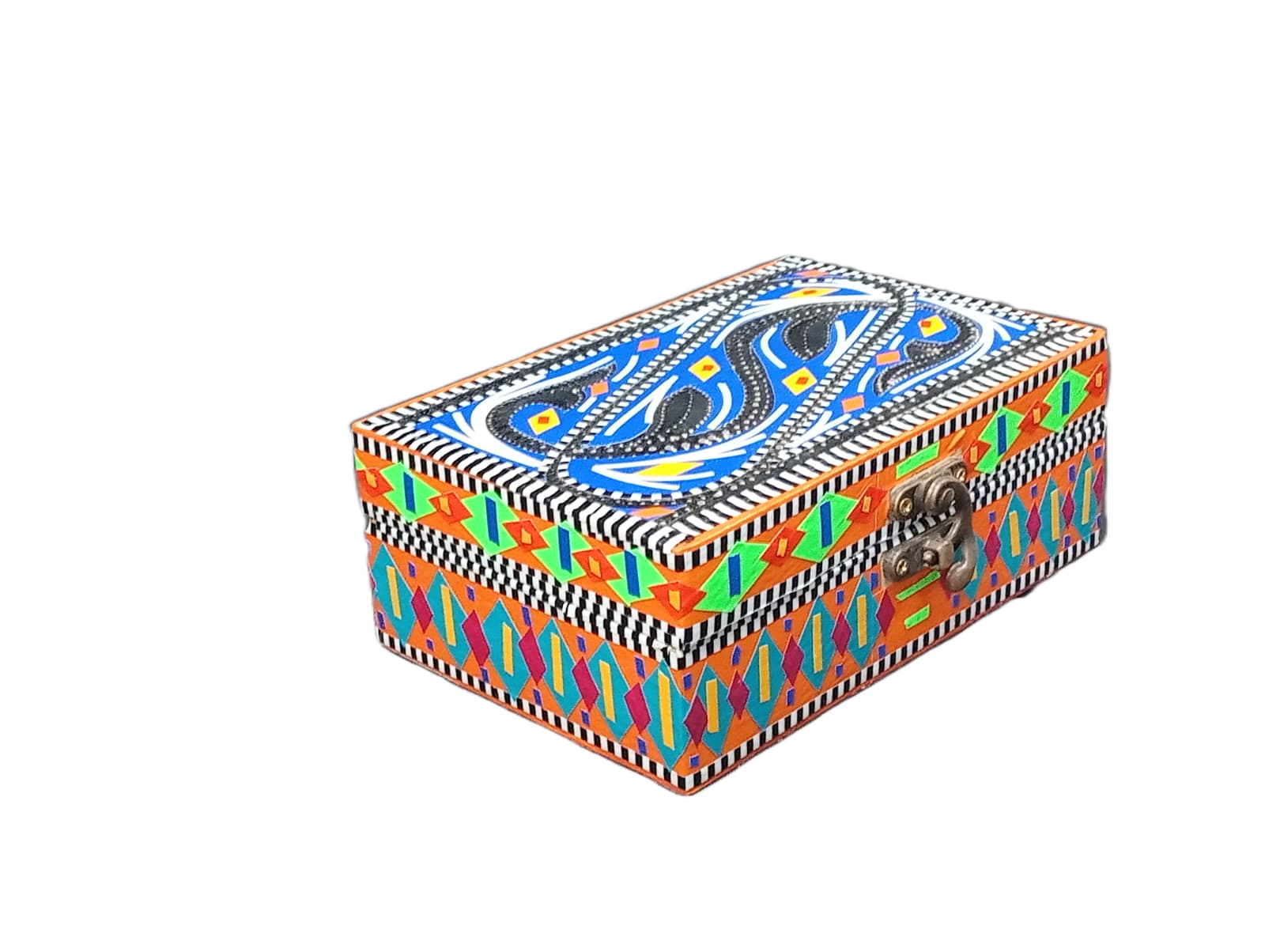 Chamakpatti Decorative Storage Box (L-15cm , W-10cm , H-5.5cm) - Image 3