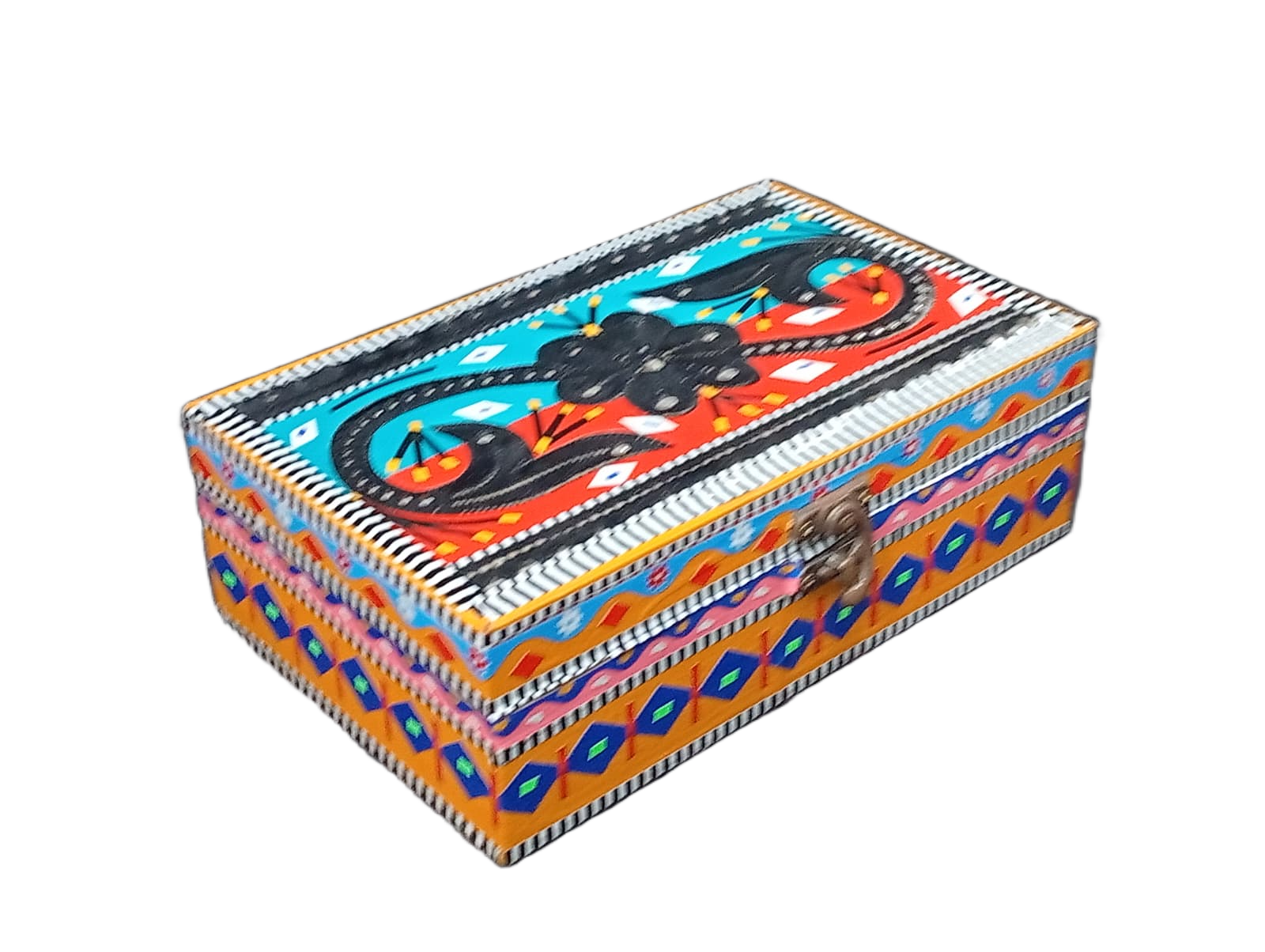 Chamakpatti Decorative Storage Box ( L-20.5cm , W-13cm , H-7cm ) - Image 6
