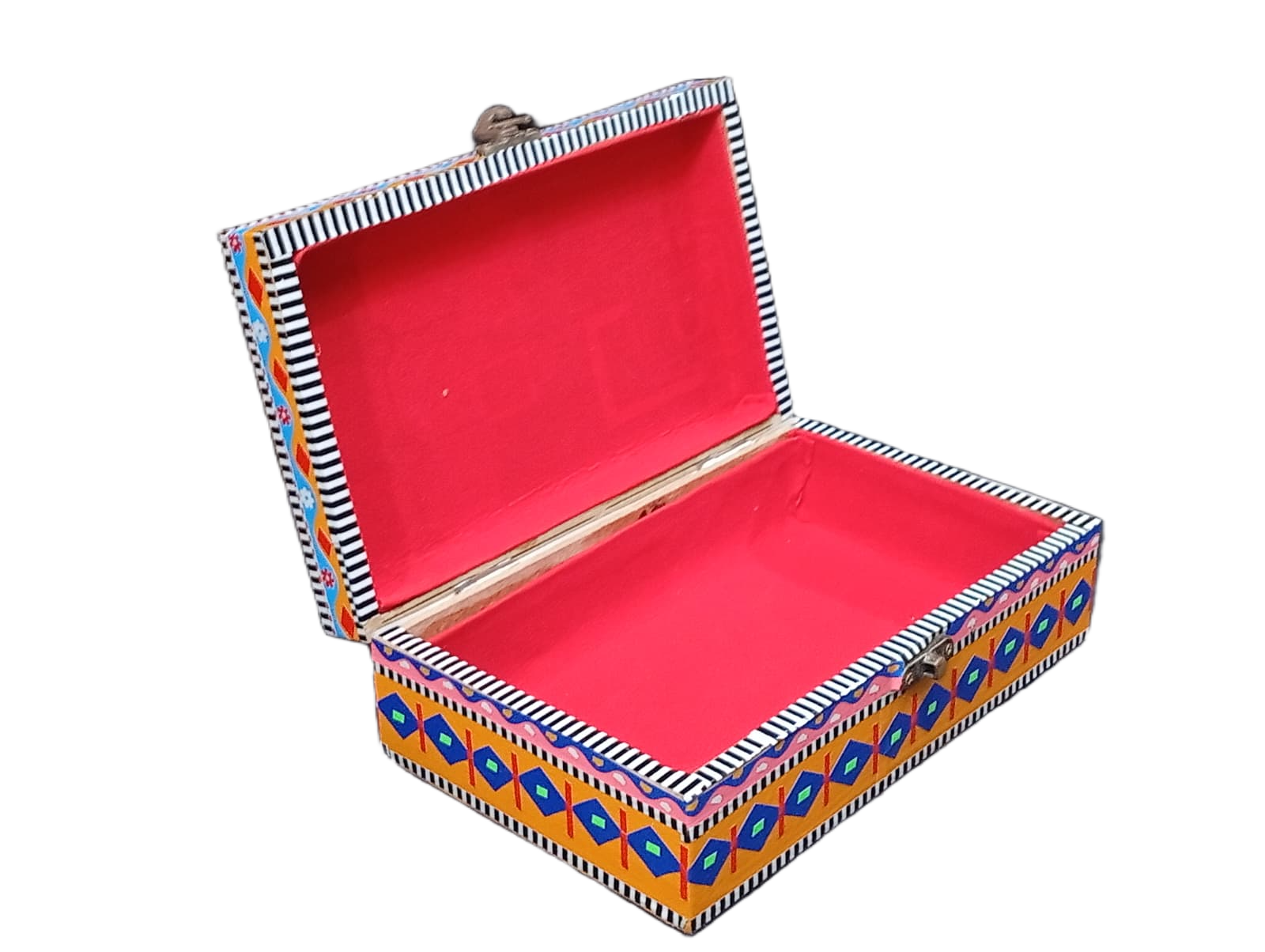Chamakpatti Decorative Storage Box ( L-20.5cm , W-13cm , H-7cm ) - Image 4