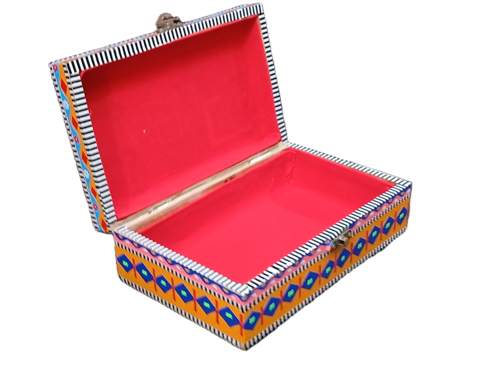 Chamakpatti Decorative Storage Box ( L-20.5cm , W-13cm , H-7cm ) - Image 3
