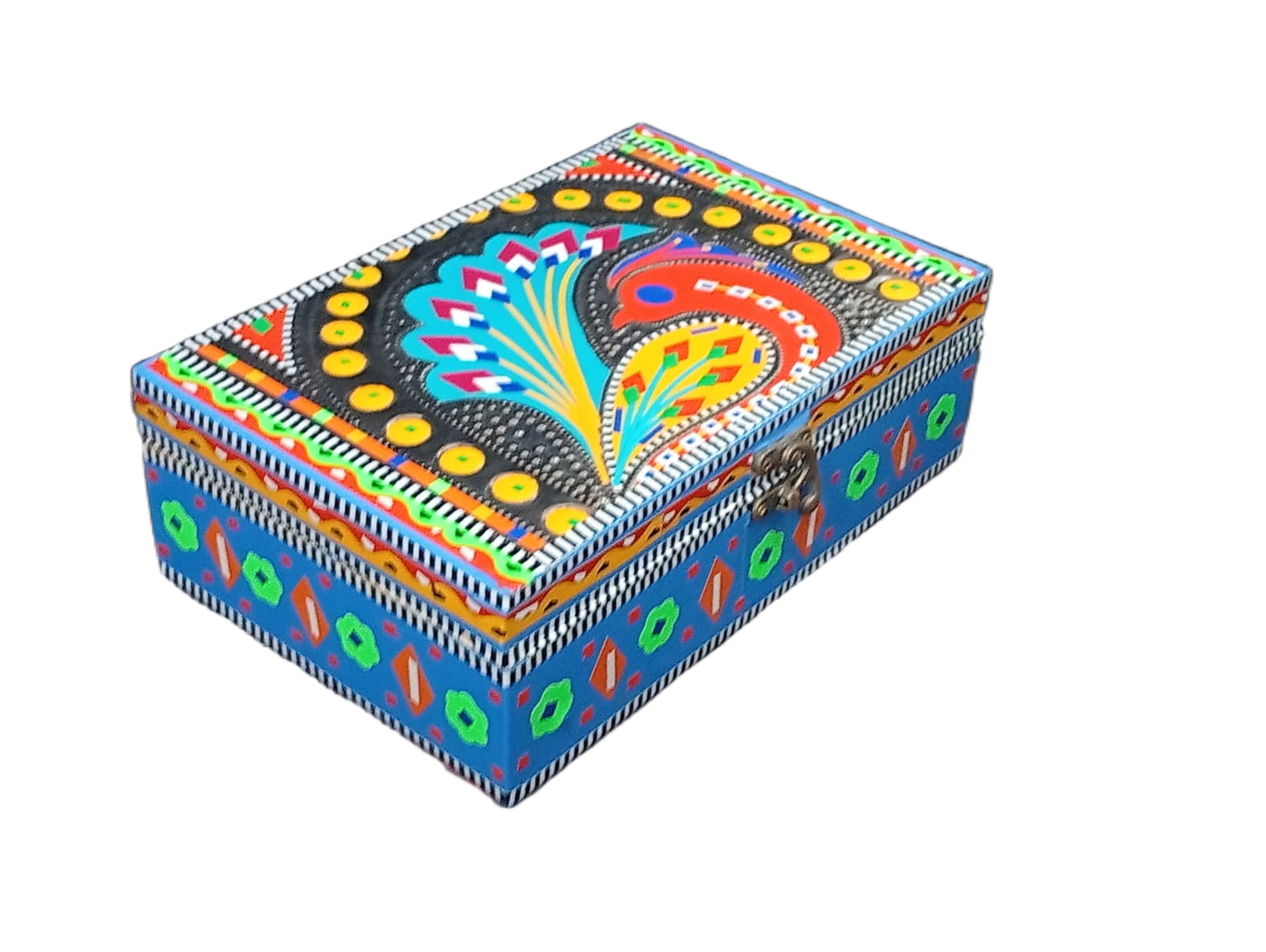 Chamakpatti Decorative Storage Box ( L-23cm , W-15.5cm , H-7.5cm ) - Image 6