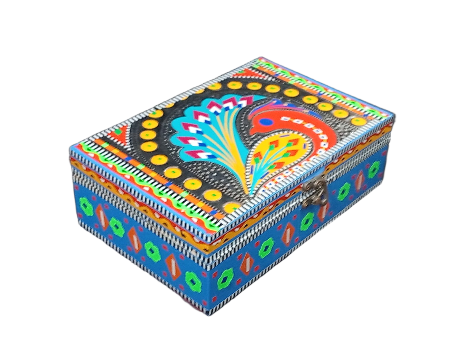 Chamakpatti Decorative Storage Box ( L-23cm , W-15.5cm , H-7.5cm ) - Image 5