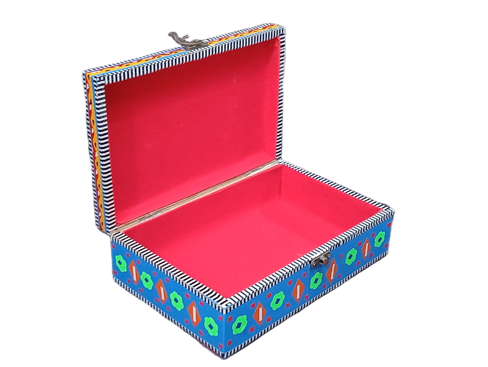 Chamakpatti Decorative Storage Box ( L-23cm , W-15.5cm , H-7.5cm ) - Image 3
