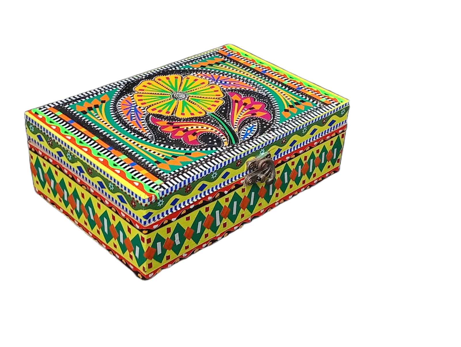 Chamakpatti Decorative Storage Box ( L-23cm , W-15.5cm , H-7.5cm ) - Image 6