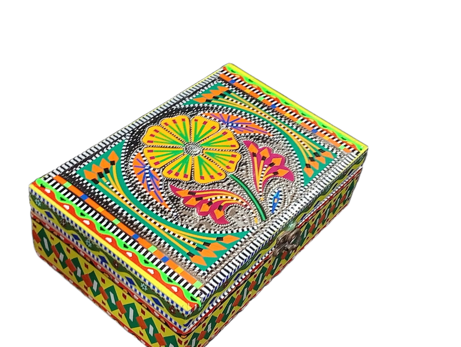 Chamakpatti Decorative Storage Box ( L-23cm , W-15.5cm , H-7.5cm ) - Image 5